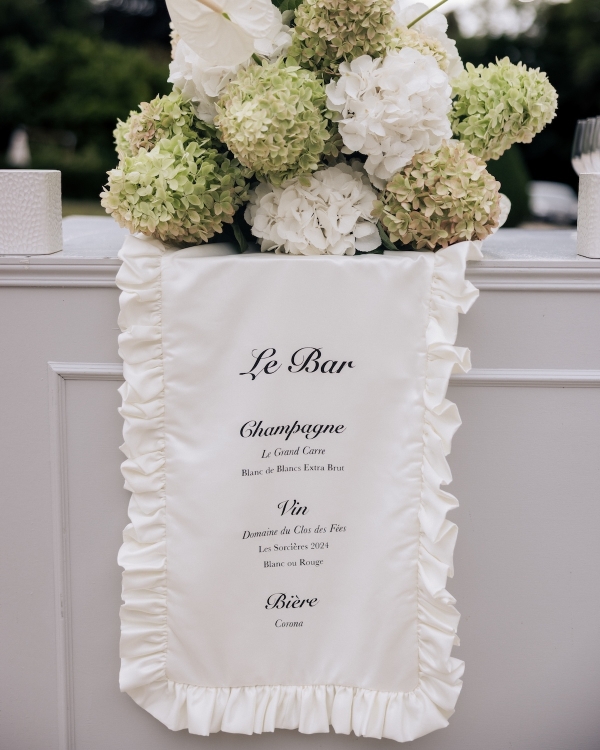 An Intimate Parisian Wedding Amidst an Elegant Château Garden