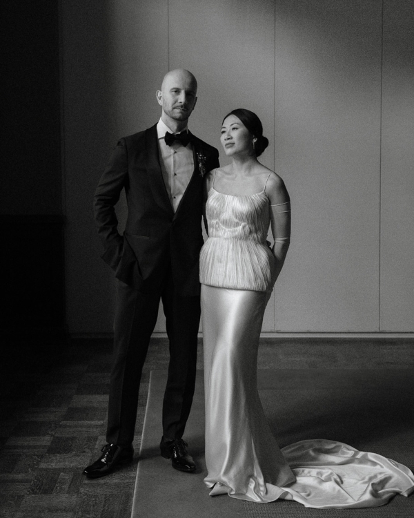 An Intimate Toronto Wedding with a Touch of Gothic Charm