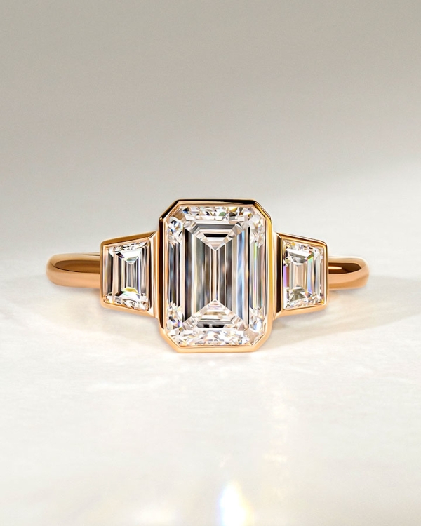 30 Emerald Cut Engagement Rings & Wedding Bands We're Loving Right Now