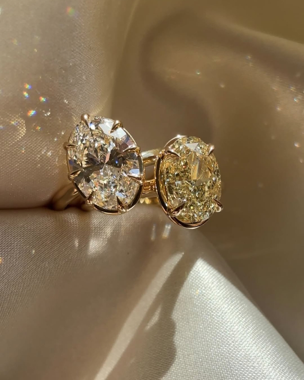 60 Color Diamond & Gemstone Engagement Rings