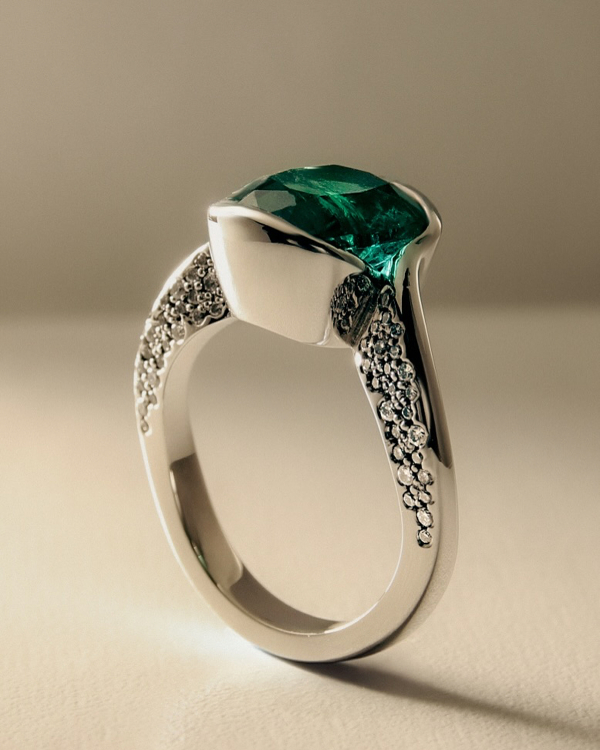 60 Color Diamond & Gemstone Engagement Rings