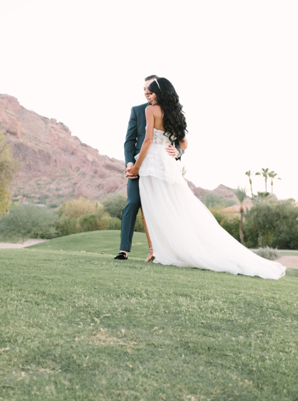 Black & White Wedding at Mountain Shadows