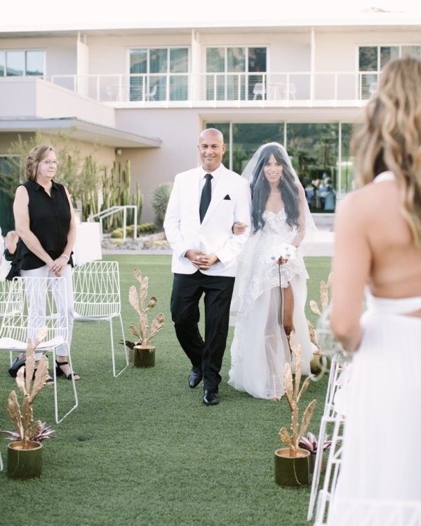 Black & White Wedding at Mountain Shadows