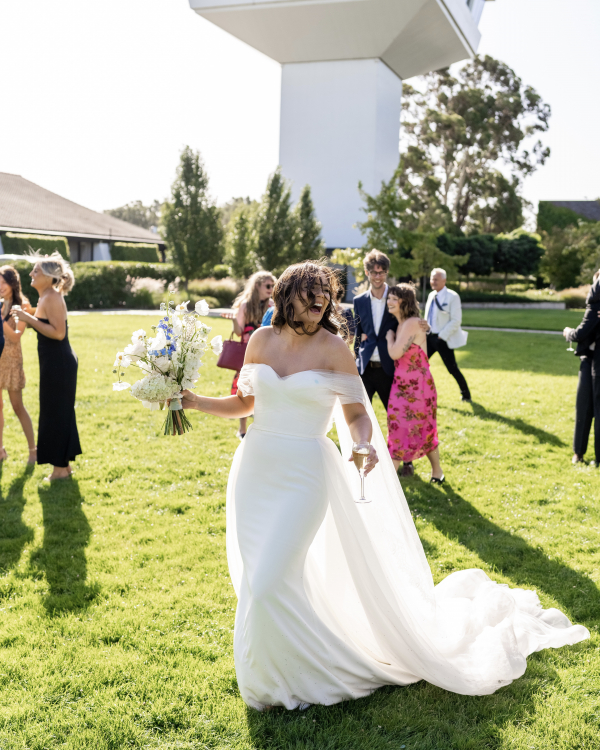Wedding at Mitchelton Wines in Nagambie, Victoria | Wedding Concept, Dress and Heartwarming Wedding Details
