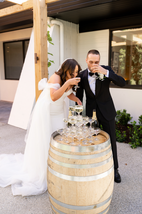 Wedding at Mitchelton Wines in Nagambie, Victoria | Wedding Concept, Dress and Heartwarming Wedding Details