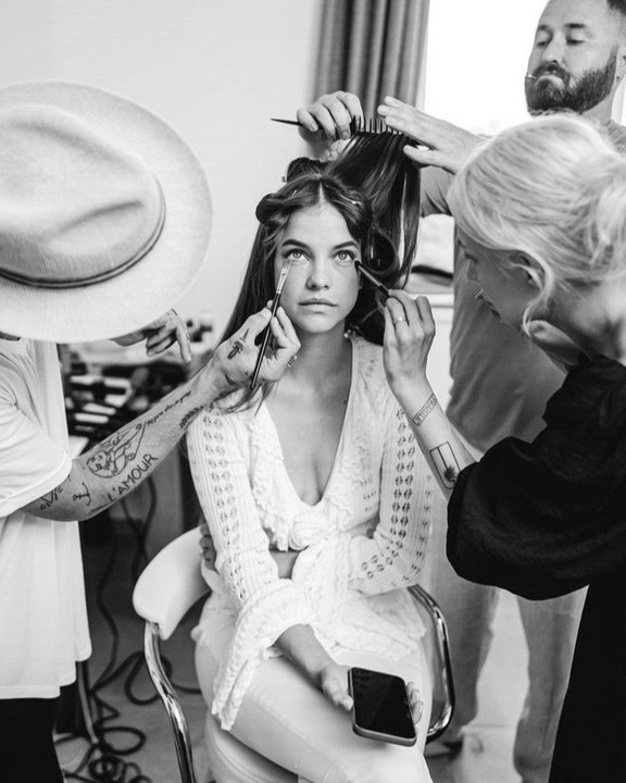 Barbara Palvin and Dylan Sprouse Wedding | Barbara Palvin's Vivienne Westwood Dress | Years Together