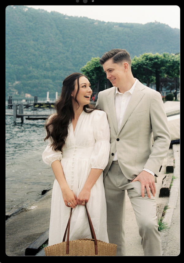 Romantic Wedding in Villa del Balbianello Venue, Lake Como | Italian-Style Photos