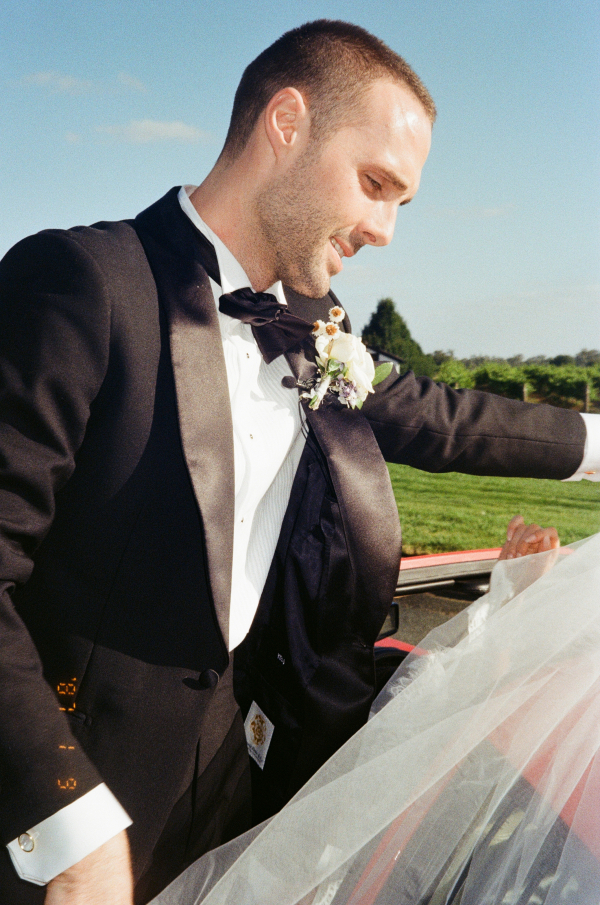 Wedding at Mitchelton Wines in Nagambie, Victoria | Wedding Concept, Dress and Heartwarming Wedding Details