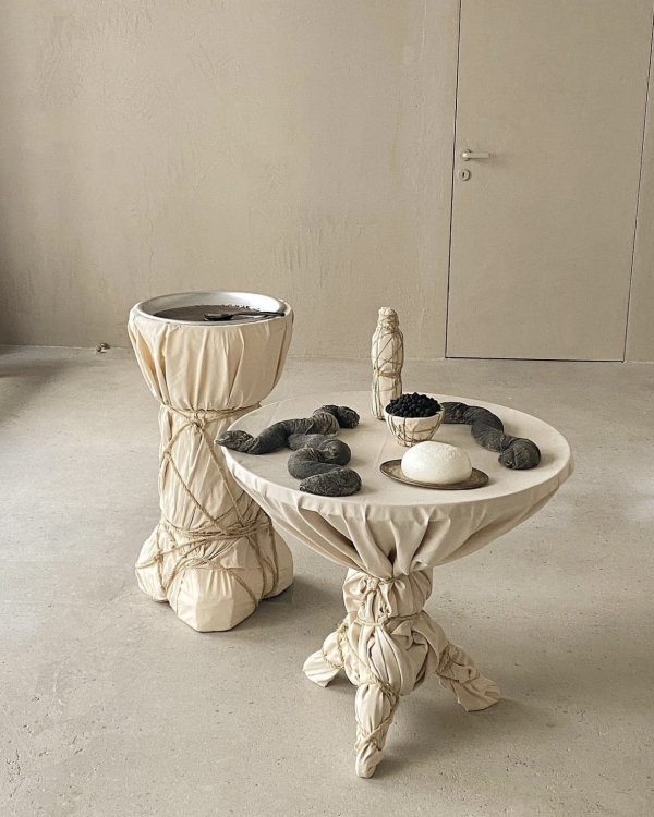 Knotted Table Linen for Wedding Event Design