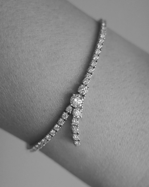 Selection of Radiant Tennis Bracelets | Tennis Bracelet Jewelry Trend