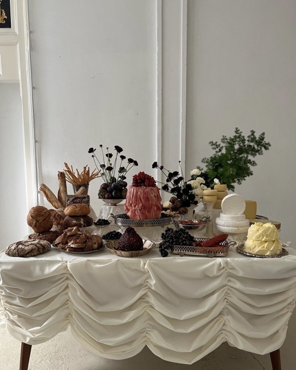 Knotted Table Linen for Wedding Event Design