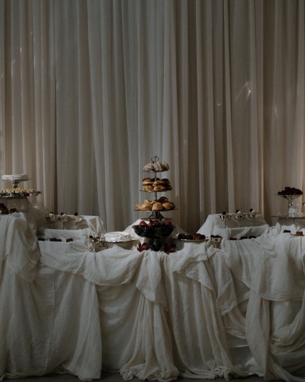 Knotted Table Linen for Wedding Event Design