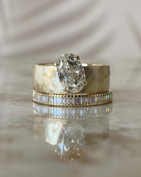 Unique Baguette Diamond Wedding Rings Designs | Baguette Diamond Engagement Rings Inspiration