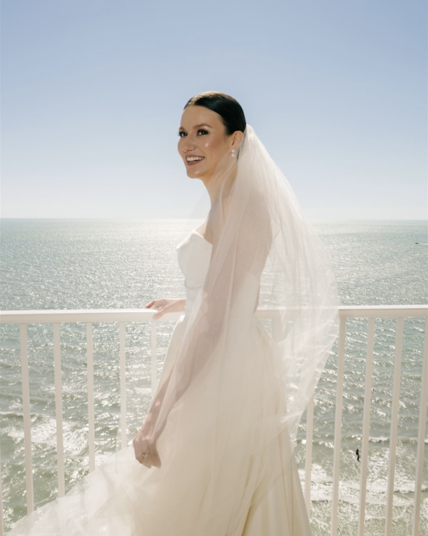 Ethereal Beach Wedding in Florida | Real Wedding: Katie & Alex