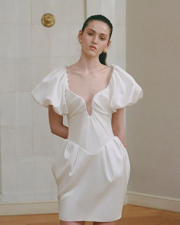 Stylish Bridal Mini Dresses