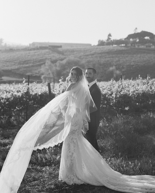Vineyard Wedding in California | Real Wedding: Michelle & Max