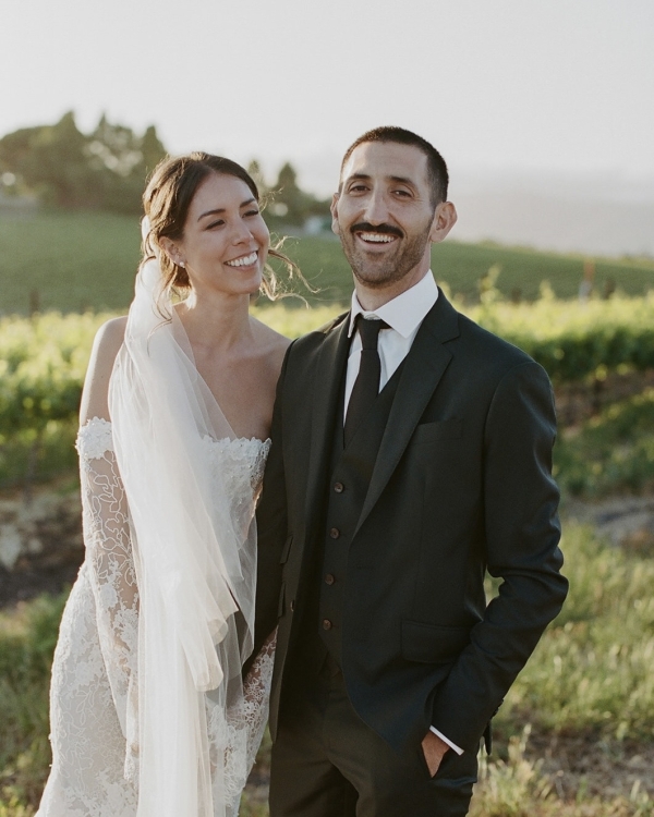 Vineyard Wedding in California | Real Wedding: Michelle & Max