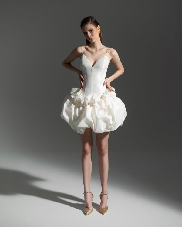 Stylish Bridal Mini Dresses