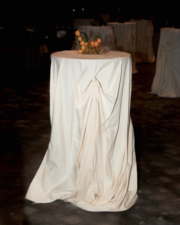 Knotted Table Linen for Wedding Event Design