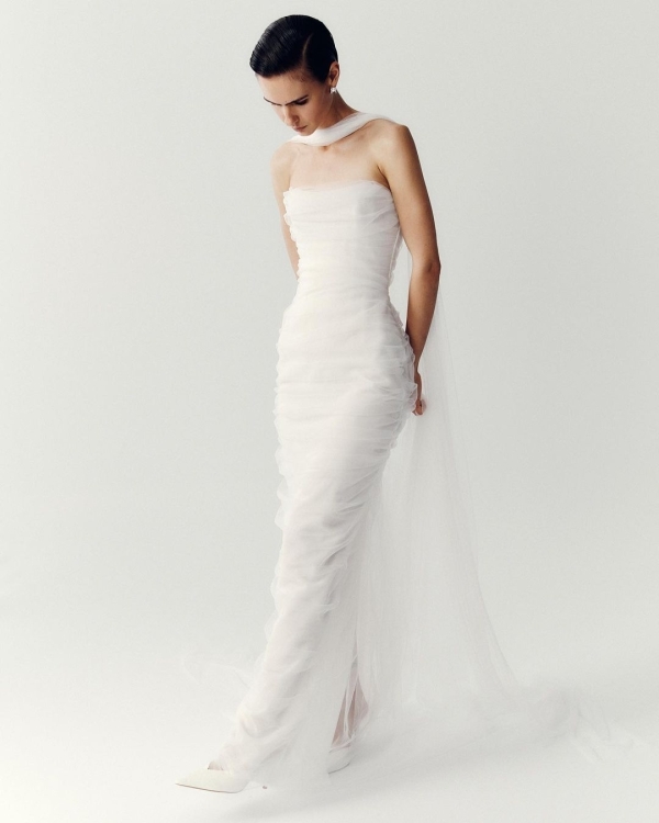 Trend: Neck Scarf Bridal
