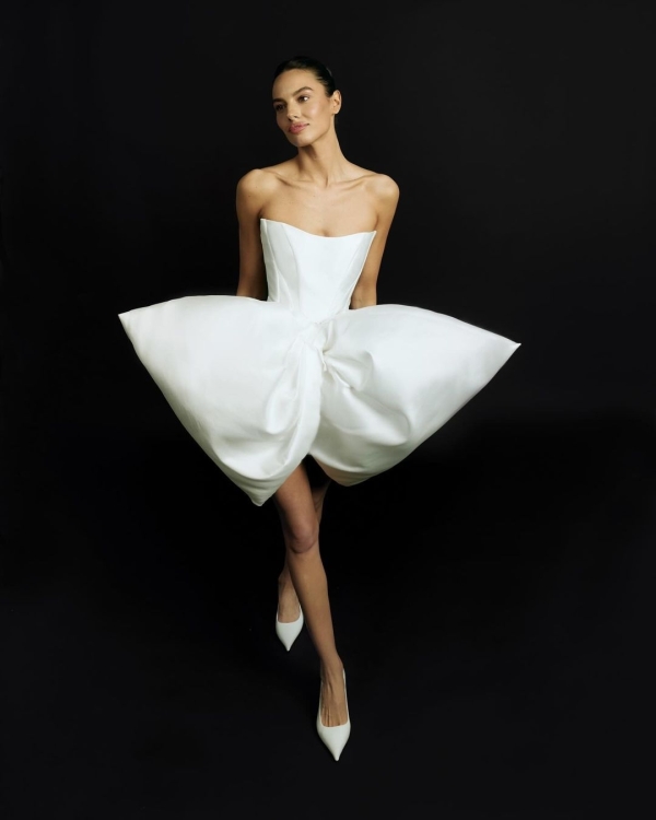 Stylish Bridal Mini Dresses