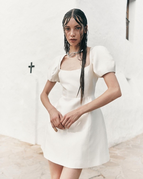 Stylish Bridal Mini Dresses