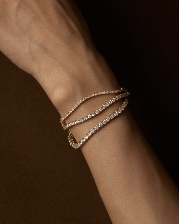 Selection of Radiant Tennis Bracelets | Tennis Bracelet Jewelry Trend