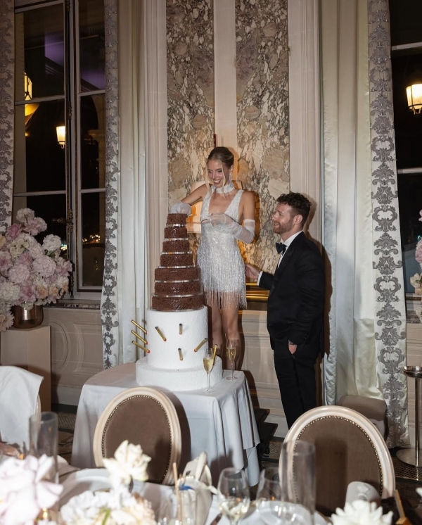 Leonie Hanne’s Chic Paris Engagement Party at Le Meurice