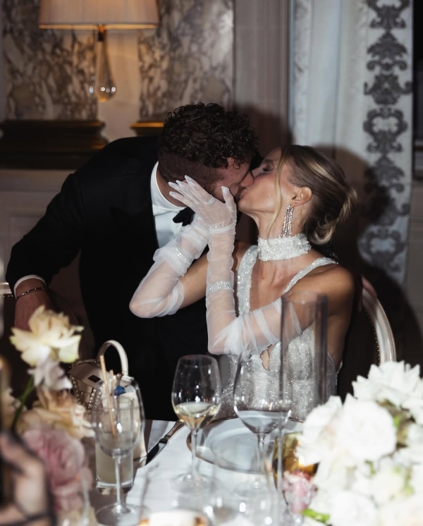 Leonie Hanne’s Chic Paris Engagement Party at Le Meurice