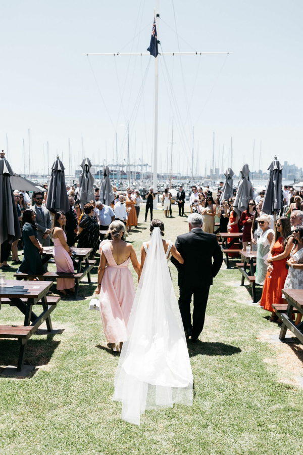 Real Wedding in Yacht Club