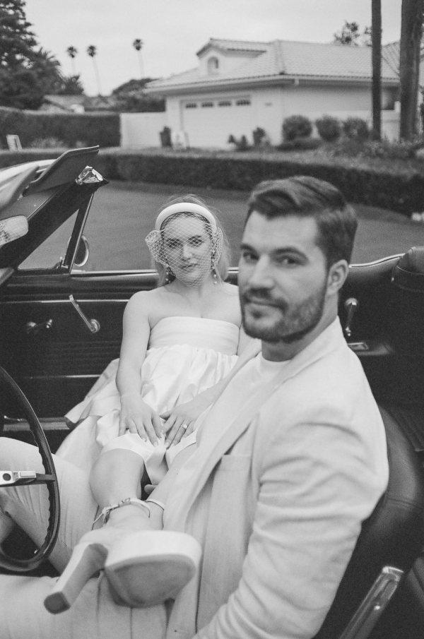 Chic pre-wedding shoot in Santa-Barbara