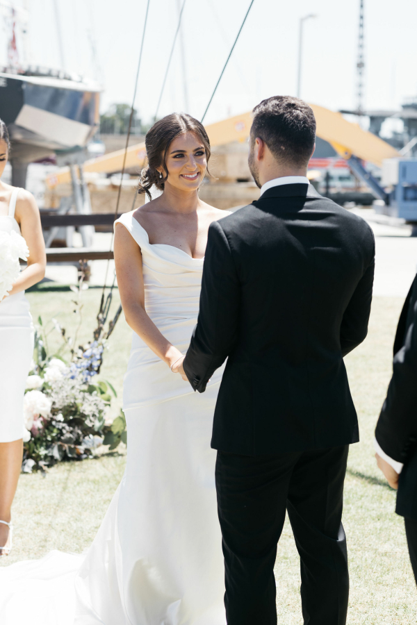 Real Wedding in Yacht Club