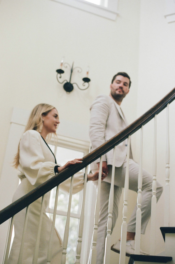 Chic pre-wedding shoot in Santa-Barbara