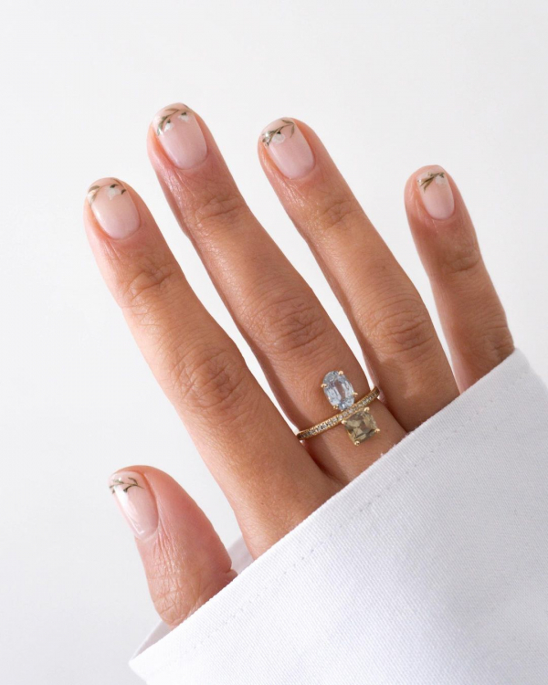 26 Best Minimalist Nail Design Ideas for Wedding | Minimalist Gel Manicure