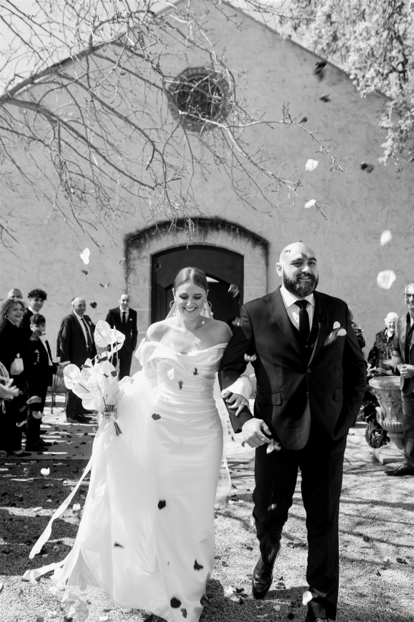 Stylish Wedding with an Italian Aesthetic at Stones of the Yarra Valley in Coldstream, Victoria