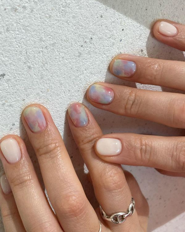 26 Best Minimalist Nail Design Ideas for Wedding | Minimalist Gel Manicure