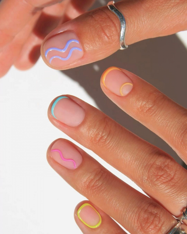 26 Best Minimalist Nail Design Ideas for Wedding | Minimalist Gel Manicure