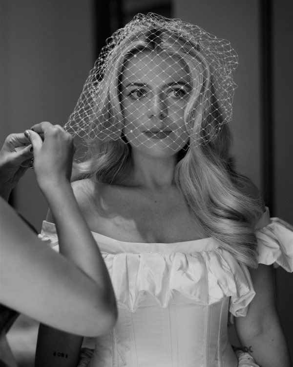 Romantic Wedding in the Garden by Day, Moody Red Event  by Night