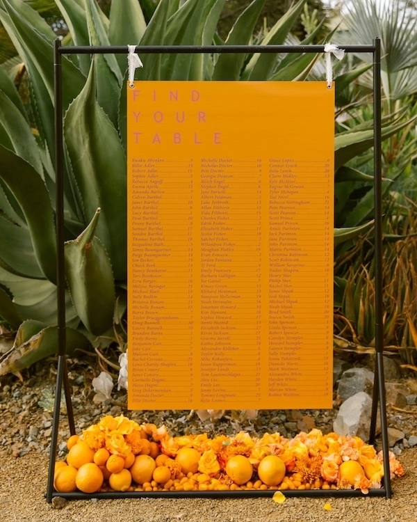 50 Unique Seating Chart Ideas