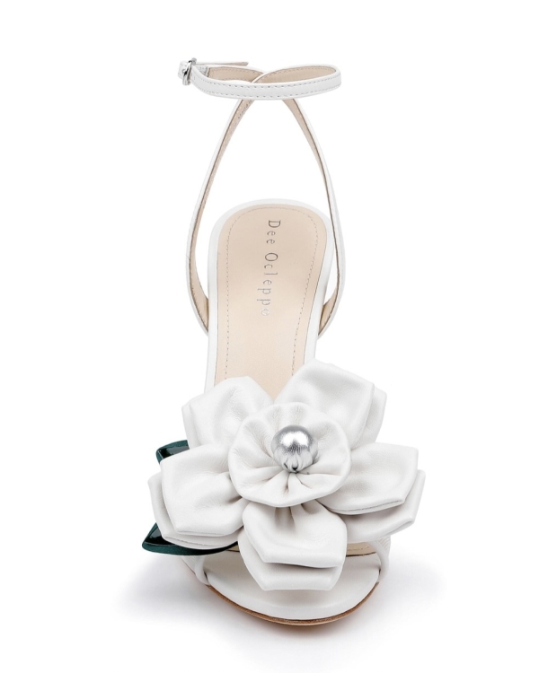 Beautiful Wedding Heels, Pumps and Shoes with Flowers | Floral Bridal Footwear