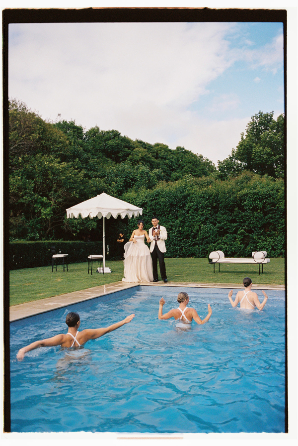 A Beautiful Wedding with Traditional Elements and Elegant Decor