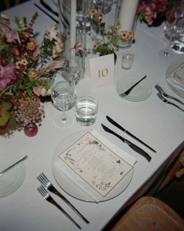 Beautiful Flower Themed Wedding in Accord, New York | Bride in Danielle Frankel Dress