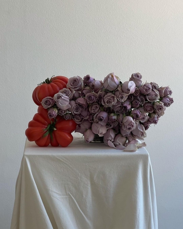 Trend: Set Design with Vegatables