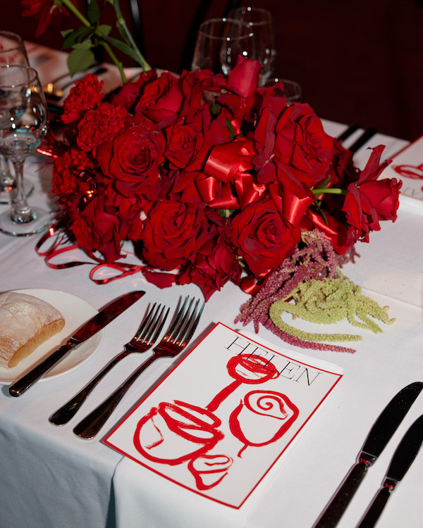 Romantic Wedding in the Garden by Day, Moody Red Event  by Night