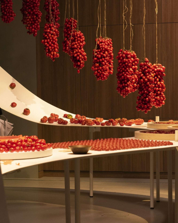 Trend: Set Design with Vegatables