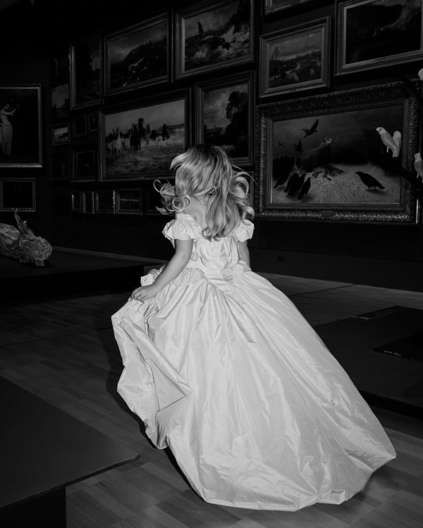 Romantic Wedding in the Garden by Day, Moody Red Event  by Night