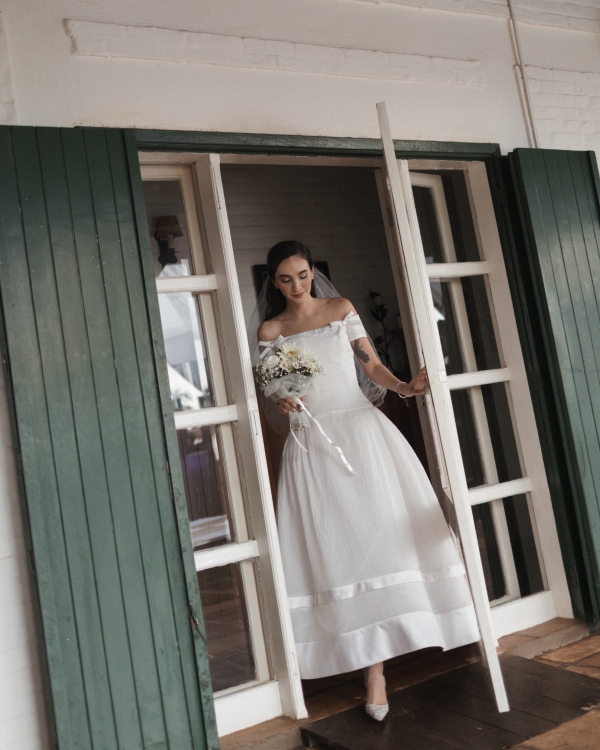 A Sentimental Two-Ceremony Wedding Woven with Vintage Fashion and Heirloom Charm