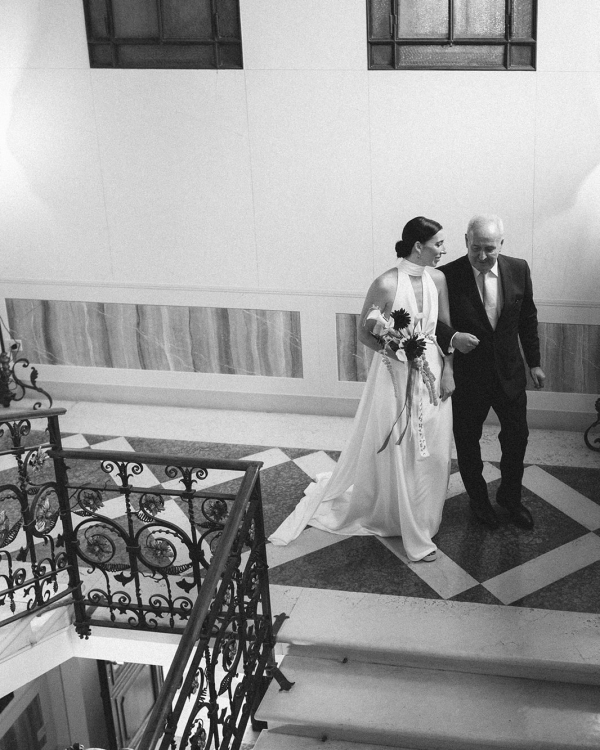 A Golden Wedding at a Storybook Castle Just Outside Venice, Italy