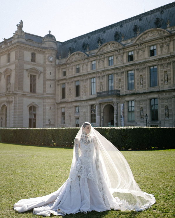 LGBTQIA+ Influencer Couple's Chic Parisian Elopement