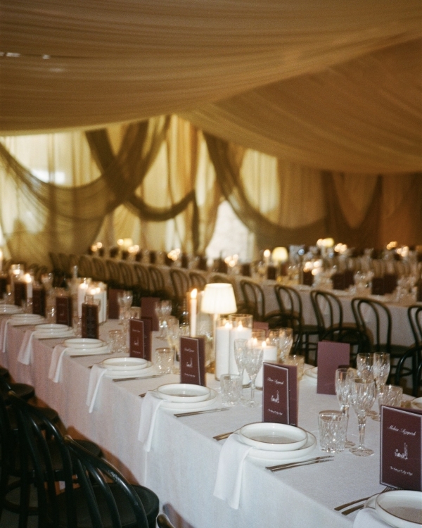 A Glamorous Jewel-Toned Wedding in the Australian Countryside